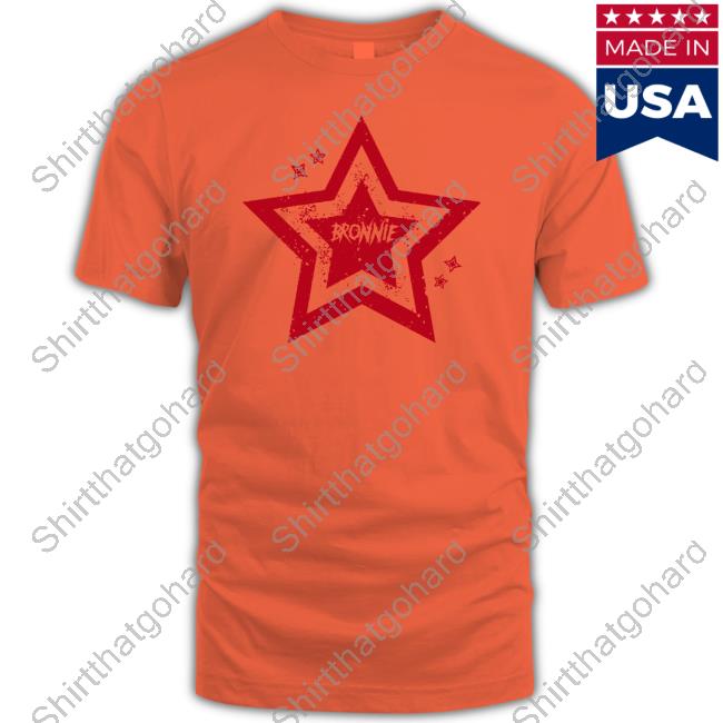 Official Bronnie Merch Bronnie Red Star Hoodie
