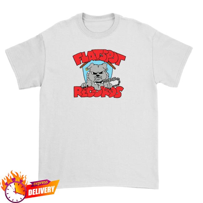 Official Flatspot Records Merch Flatspot Records New Dog Shirts