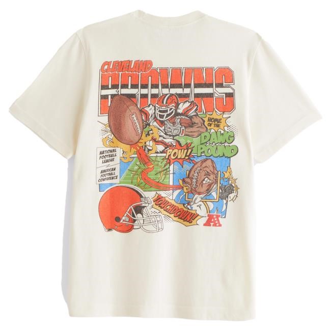 Official Abercrombie And Fitch Apparel Clothing Merch Cleveland Browns Graphic Tshirt Abercrombie Store Shop