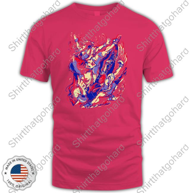Official Wario64 The Yetee Merch Street Fighter 6 Pas De Deux Tee Shirt