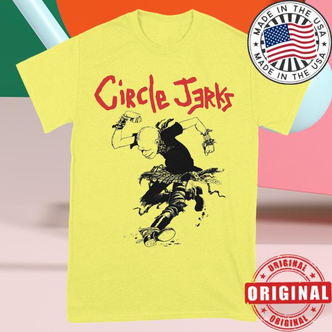 Official Kings Road Merch Store Circle Jerks Skank Man Cornsilk | Attractive Shirt Kings Road Shop CircleJerks