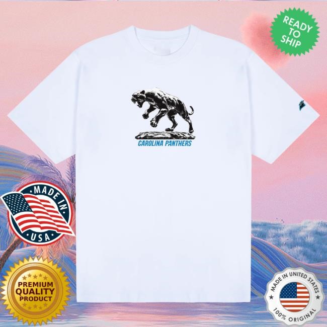 Official Golf Wang Merch Panthers Cutout Tshirt by Golf Wang x NFL