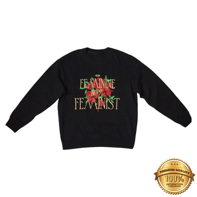 Official Bryson Gray Merch Store Bryson Gray Feminine Not Feminist Pullover Hoodie BrysonGray