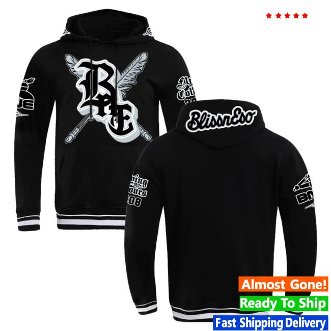 Official Merchbar Bliss n Eso Flying Colours 15Th Anniversary Limited Edition Black Pull Over Hoodie Merch Bar