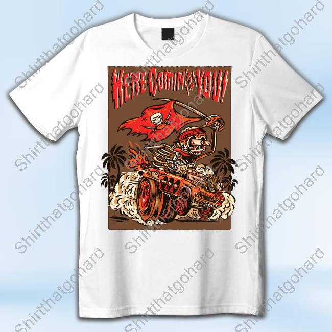 Pirate Driving Here Comin For You Hoodie Sweatshirt