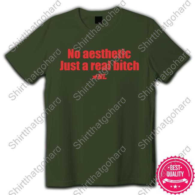 No Aesthetic Just A Real Bitch NL Star New Shirt