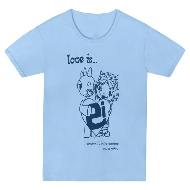 Official Emergency Intercom Merch Love Is... Baby Attractive Shirt EmergencyIntercom
