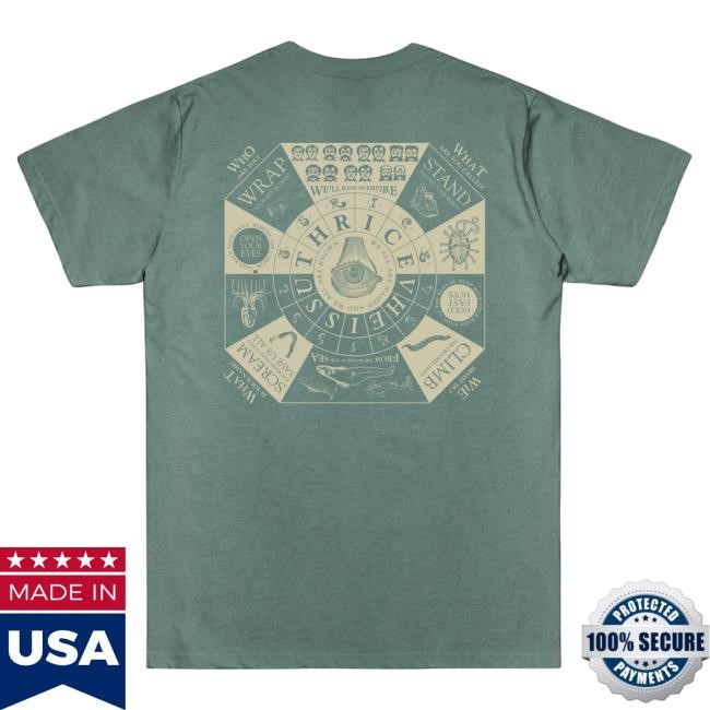 Official Thrice Merch Thrice Vheissu Album Top Shirt