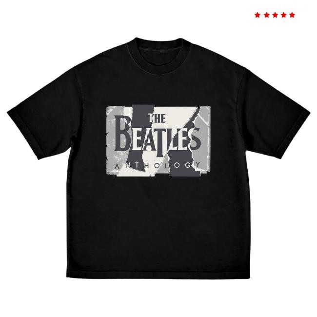 Limited Edition Anthology Black Logo T-Shirt The Beatles Limited Edition Anthology Black Logo T-Shirt The Beatles