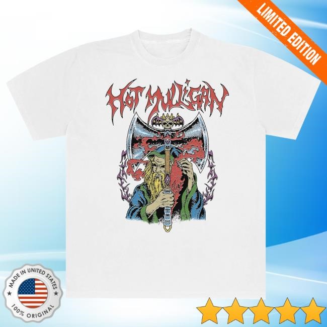 Official Hot Mulligan Wizard Black Shirt