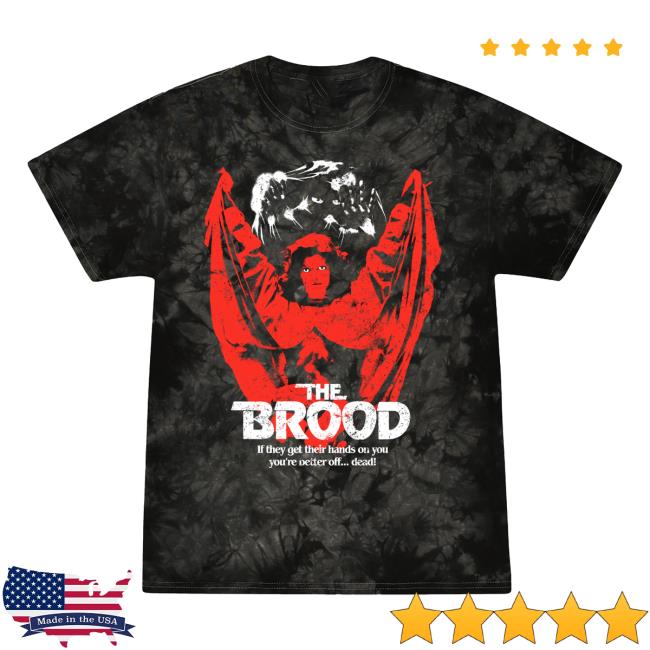 Official Studiohouse Designs The Brood Tie Dye Top Shirt Black