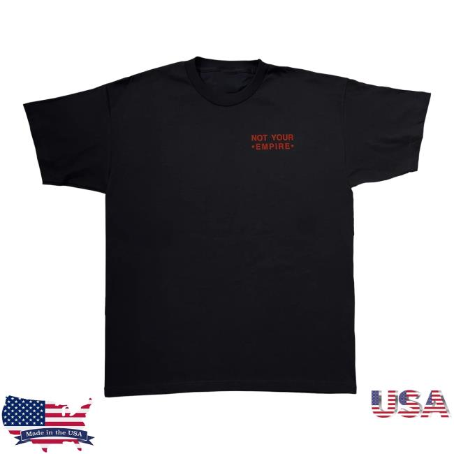 Official Ideologie Shop Merch Ideologie Not Your Empire Top Shirt (Red Edit)