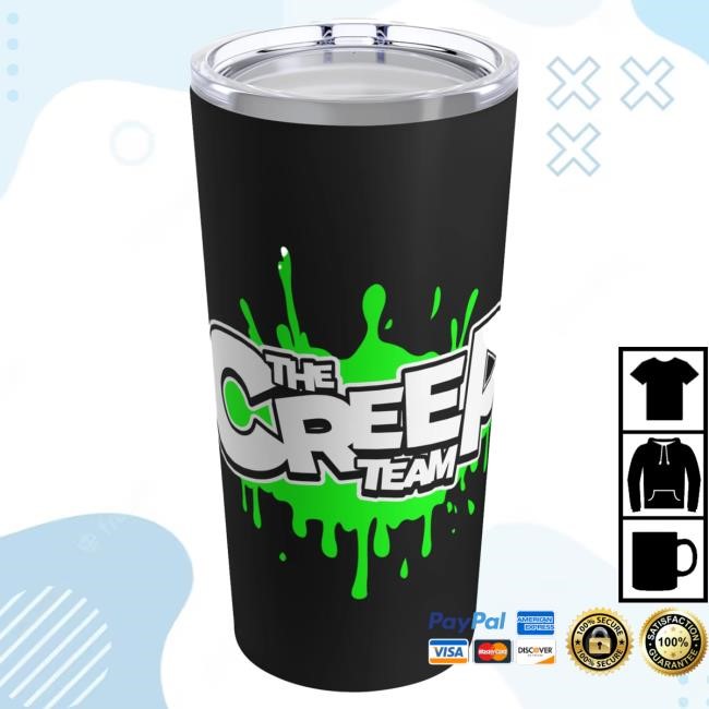 Official Creep Cast Merch Splat Tumbler CreepCast