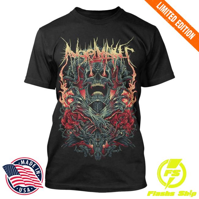 Official Indie Merch Store Shop AngelMaker Demon Roses T-Shirts IndieMerchStore