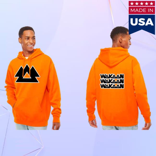 Official Wakaan Merch Store Wakaan Orange Og [V3] Hoodie