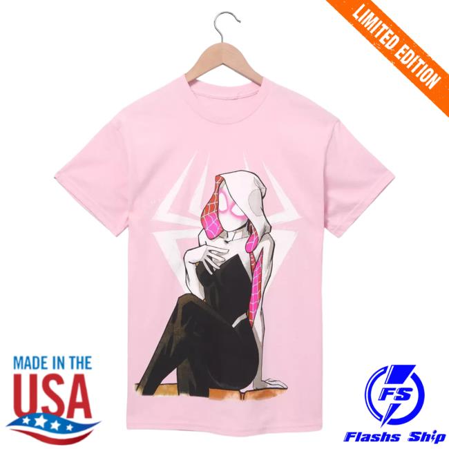 Official Box Lunch Merch Store Box Lunch Marvel Spider-Man Spider-Gwen Couples Shirts BoxLunch Exclusive Box Lunch Apparel Clothing Shop