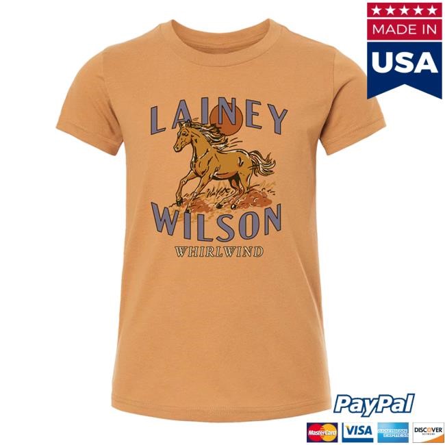 Lainey Wilson Whirlwind Youth Short Sleeve Tee