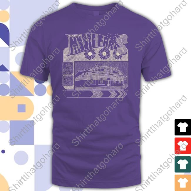 Official Charleston Music Hall Music Farm Specialty Spring T Shirts