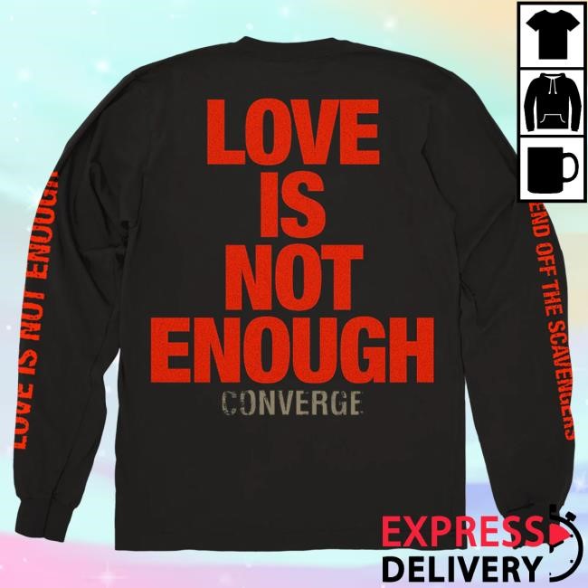 Converge "Dark Angel" LongSleeve Evil Greed Merch Store Official