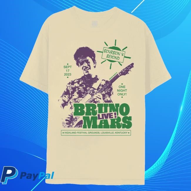 Bruno Mars Official Merch Store – Bourbon & Beyond Tees