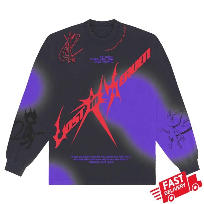 Official Chase Atlantic Merch Store Shop Chase Atlantic MISFIRE Long Sleeve Tee ChaseAtlantic