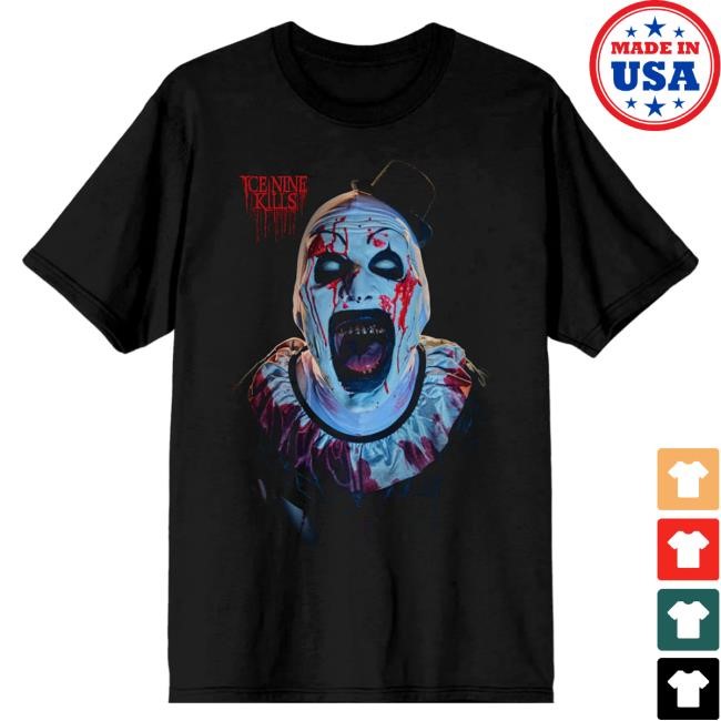 Terrifier Scream Tee Silver Scream Con Event Gear