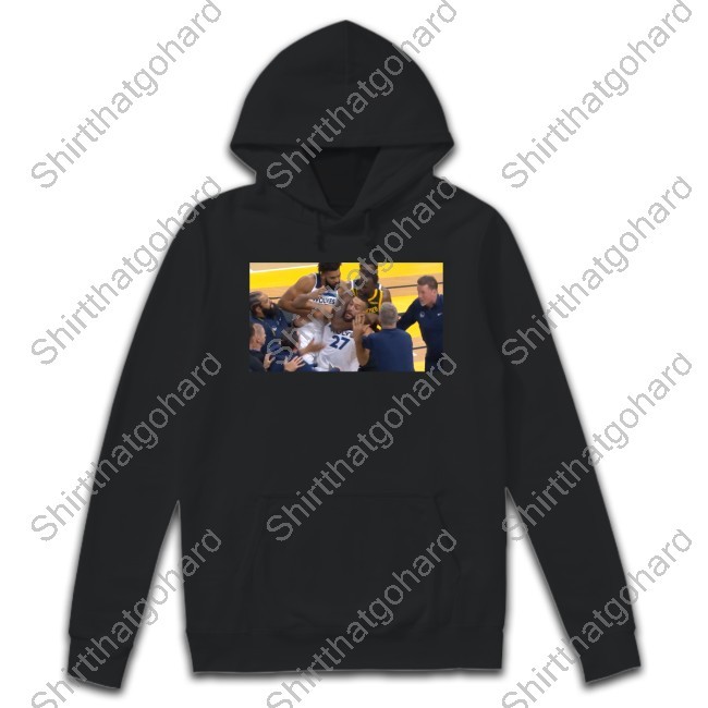 Draymond Green Headlocks Rudy Gobert New Shirt