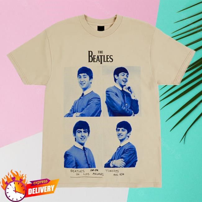 Sixty Years Ago Today T-Shirt The Beatles Official Merchandise