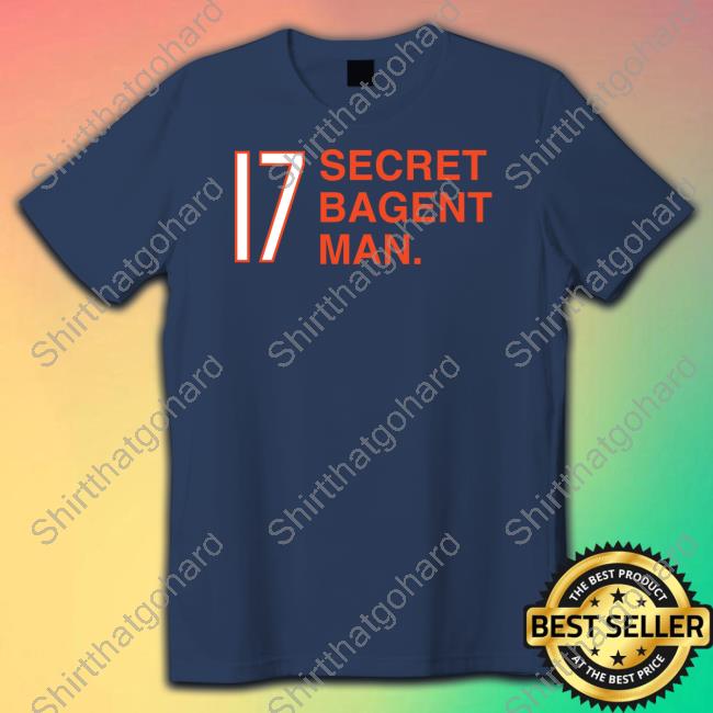 Official 17 Secret Bagent Man Tee
