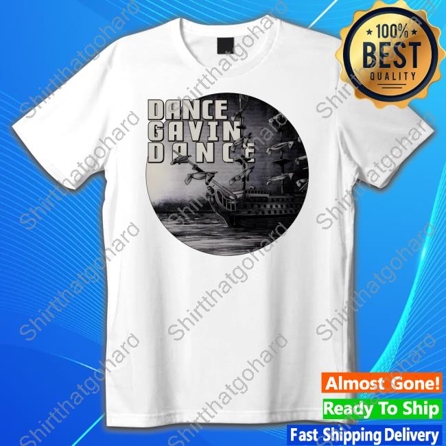 Official Dance Gavin Dance Eadhunter Silver Shirt