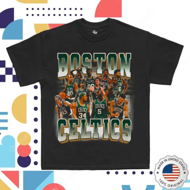 Official Boston Celtics Legends Tee Shirt