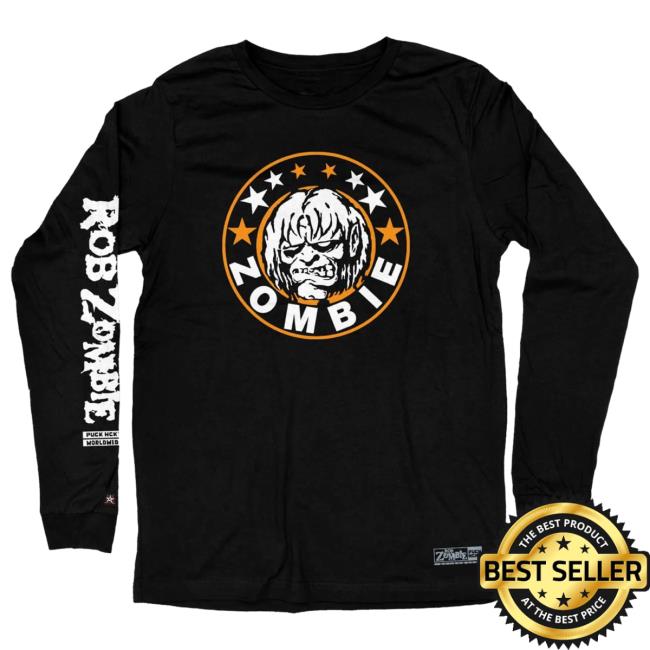 Official Puck Hcky Merch Store Shop Rob Zombie 'Mars Needs Hcky' Long Sleeve