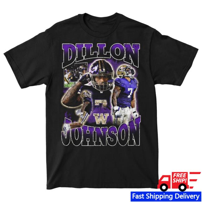 The Washington Nil Merch Store Dillon Johnson - Streetwear Oversized Tee