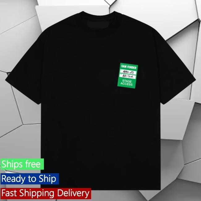 Official Sam Fender Merch Store Sam Fender Limited Edition Guestlist Tee