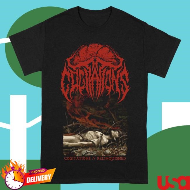 Official Reality Fade Merch Store Cogitations 'Relinquished' Popover Shirt RealityFade