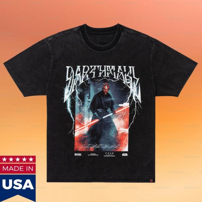 Fan Identity Sith Style Star Wars Maul Metal RSVLTS Shirt