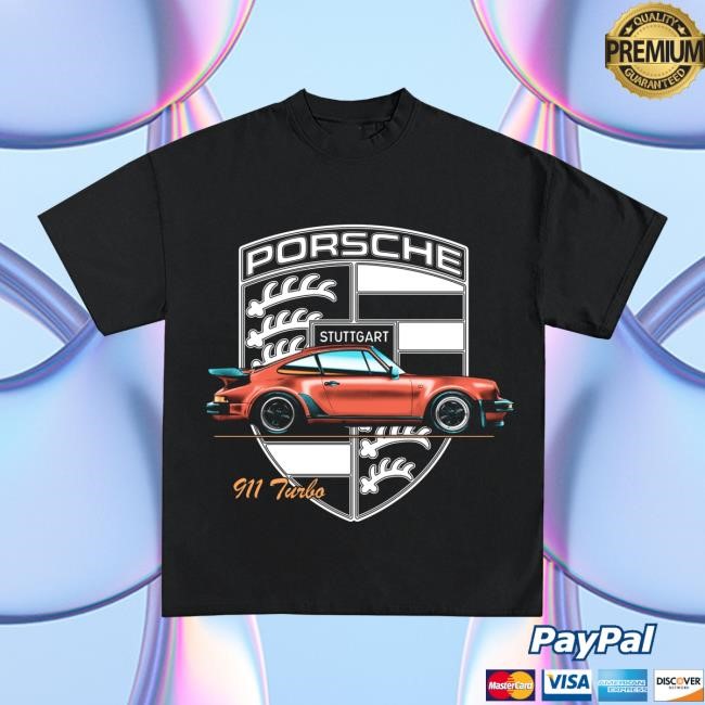 Icy Shop Merch Porsche 911 Turbo Graphic Shirts