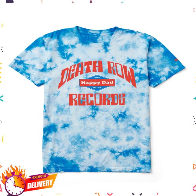 Official Happy Dad X Death Row Tie Dye Tee