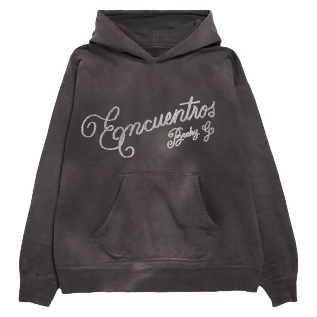 Official Becky G Merch Store Becky G Encuentros Vintage Popover Hoodie BeckyG