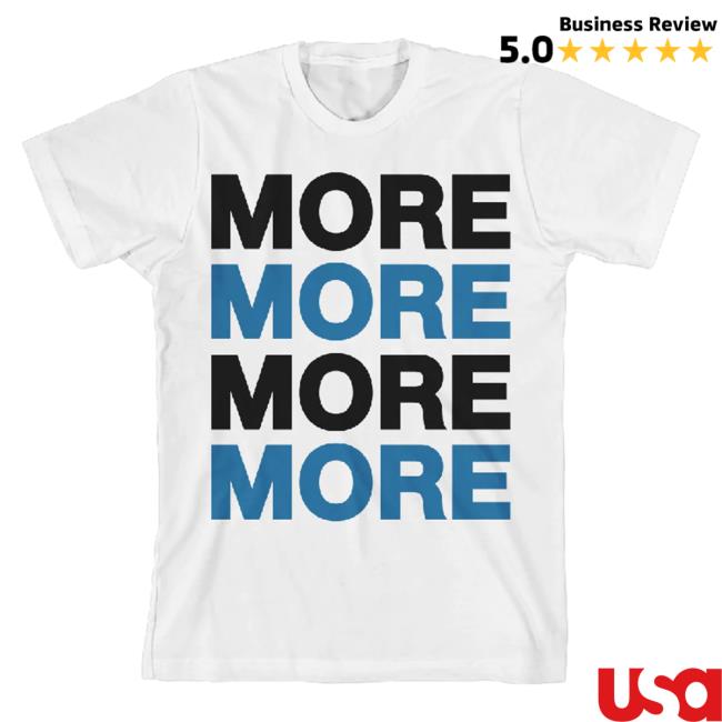 Official Warner Music Merch Store Paramore More More More Tshirt (White) Warner Music Apparel Clothing Shop WarnerMusic