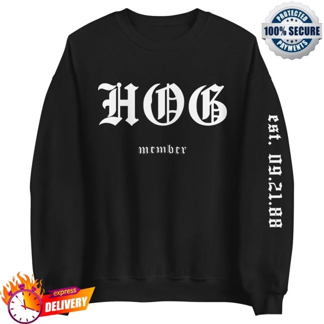Official Hang Over Gang Clothing Shop "Hog Member" Crewneck