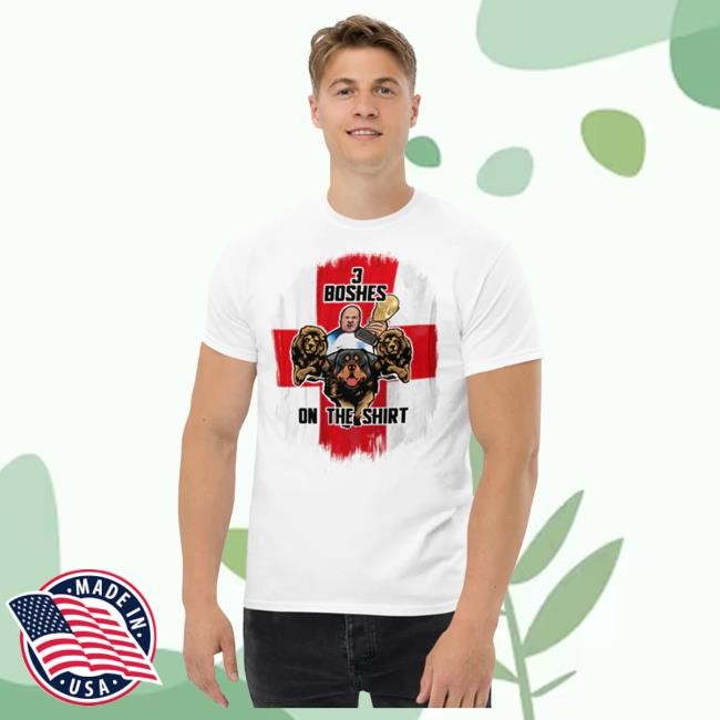 Big John '3 boshes on the shirt' England Shirt