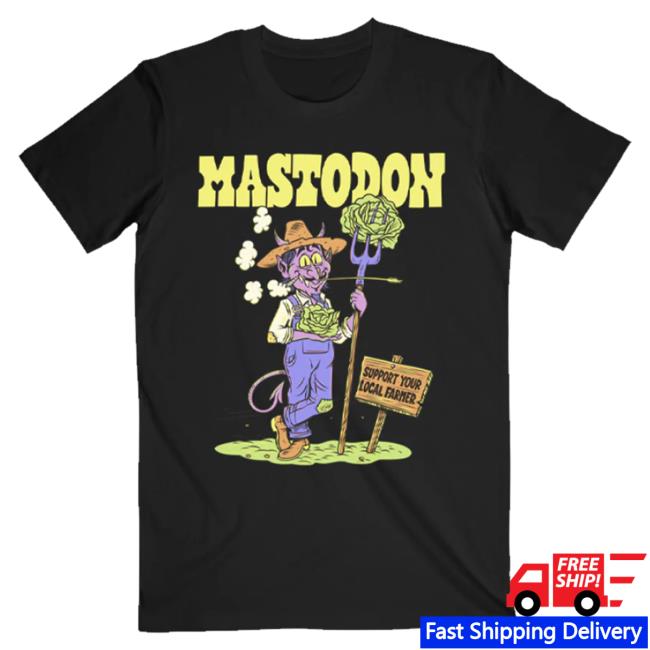 Official Mastodon Merch Store Devil's Lettuce Attractive Shirt