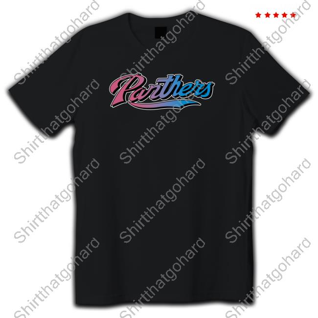 Florida International University True Spirit Shop Merch Men's Champion Black Florida International University SP Vice Game Basic Tee