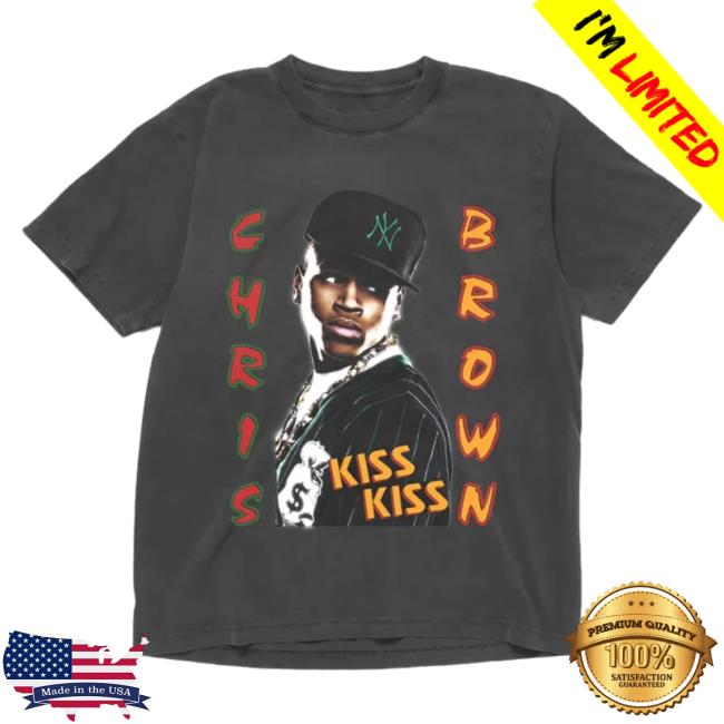 Official Chris Brown Merch Store Shop ChrisBrown Kiss Kiss Lovey Dovey Ss Shirt 2024