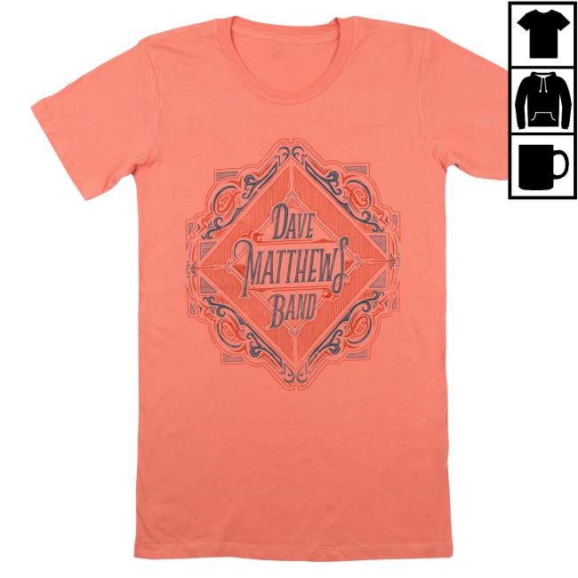 Official Dave Matthews Merch Store Shop Dave Matthews Band DMB Ladies Coral Popover Shirt