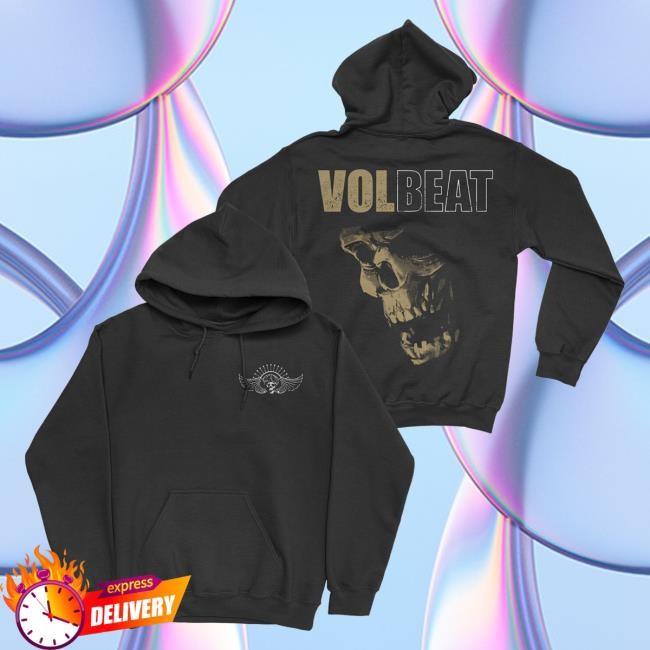 Official Volbeat Merch Store Shop Volbeat Grimm Reaper Hoodies