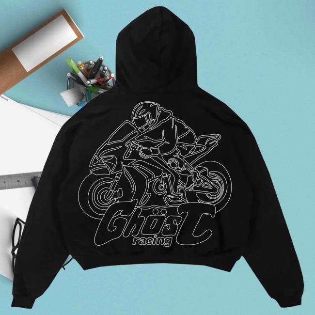 Official Ghost Racing Merch Silver Surfer CBR Ghost Shirt - Black