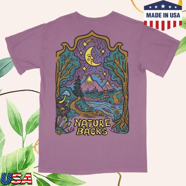 Official Nature Backs Clothing NatureBacks Luna (Berry) Tshirt