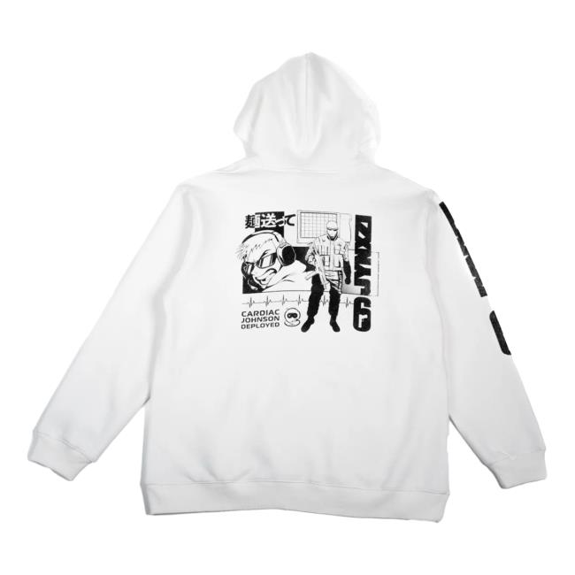 Official Ssg Merch Store Spacestation Gaming Jynxzixssgxr6 Cardiac Johnson Sweater White
